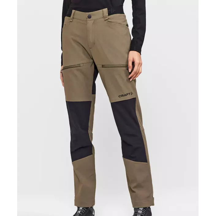 Craft Pro Explore Hiking women's trousers, Rift, large image number 3