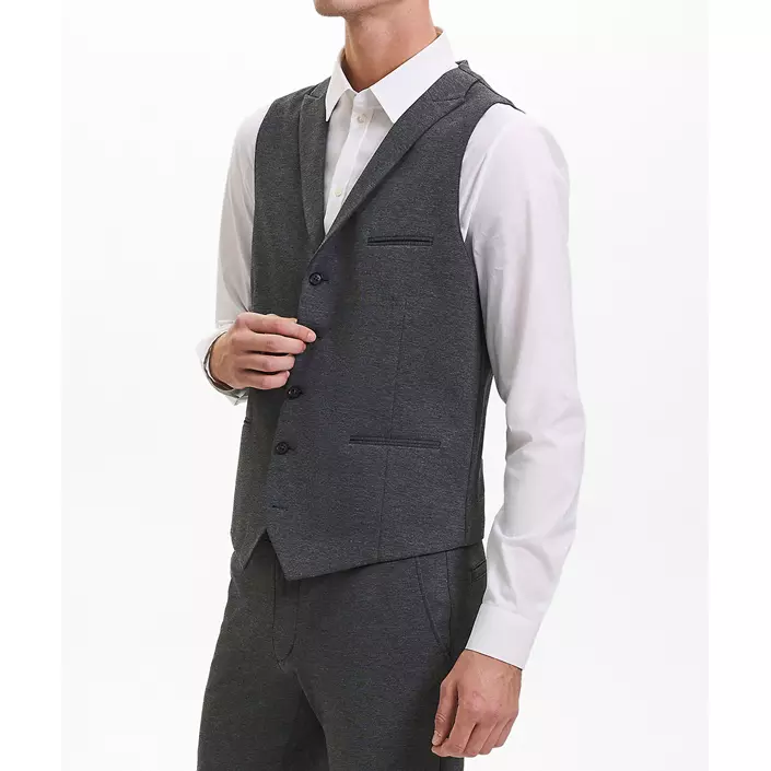 Sunwill Extreme Flexibility Modern fit vest, Charcoal, large image number 1