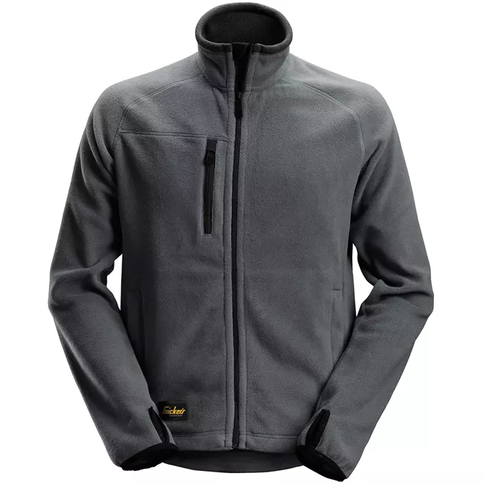 Snickers AllroundWork fleece jacket 8022, Steel Grey/Black, large image number 0
