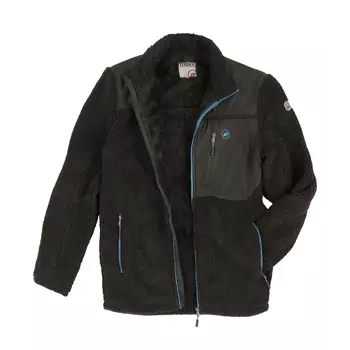 Terrax fibre pile jacket, Black/Azur blue