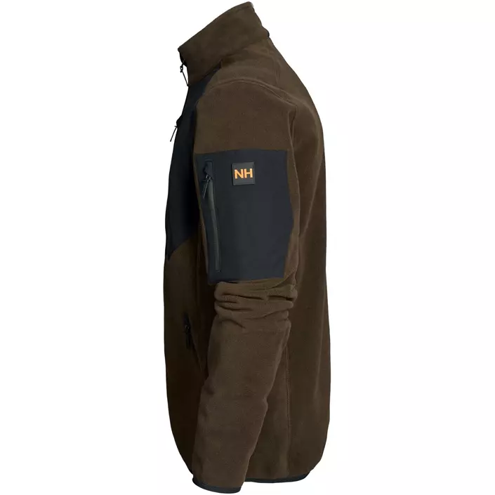 Northern Hunting Kettil 3000 fleece jacket, Dark Green/Grey, large image number 3