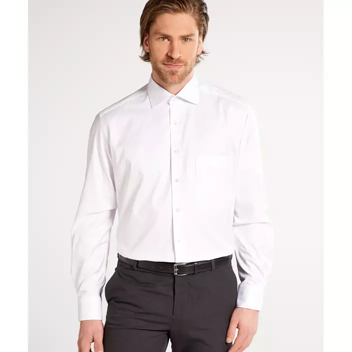 Eterna Cover Comfort fit skjorta, White, large image number 1