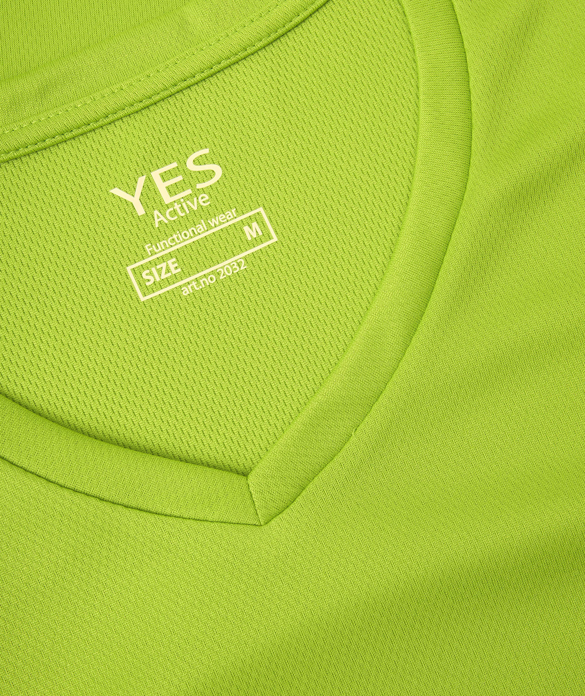 ID Yes Active dame T-shirt, Limegr&oslash;n, large image number 3