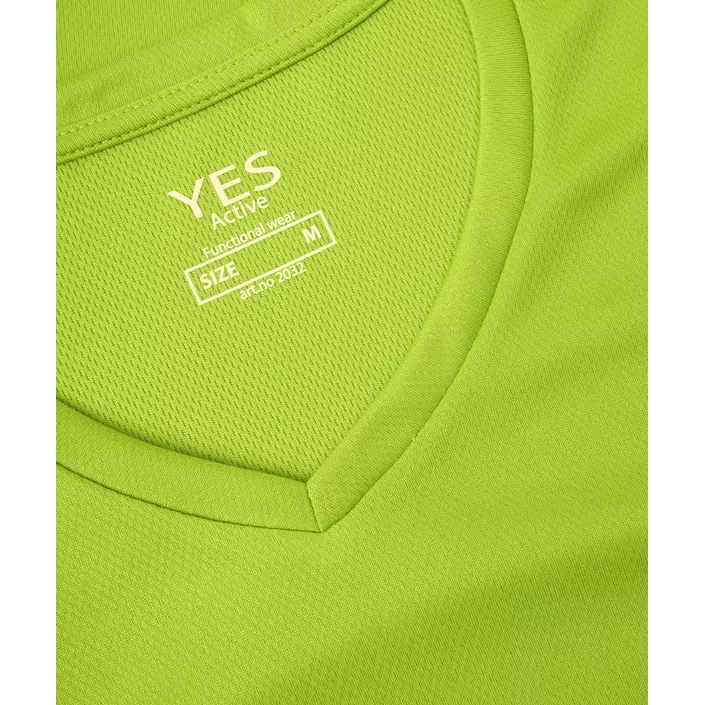 ID Yes Active women's T-shirt, Lime Green, large image number 3