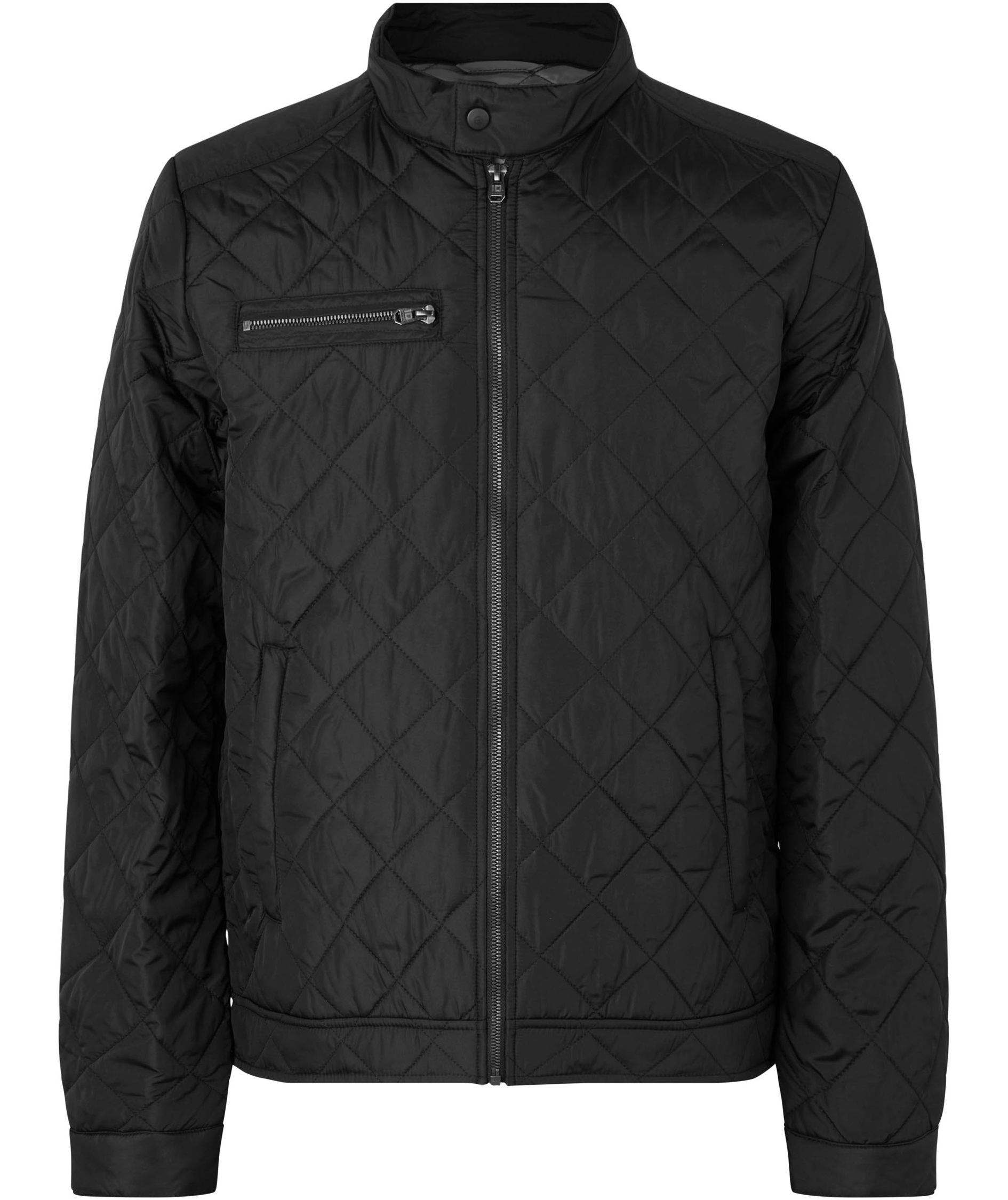 ID vadderad jacka, Svart