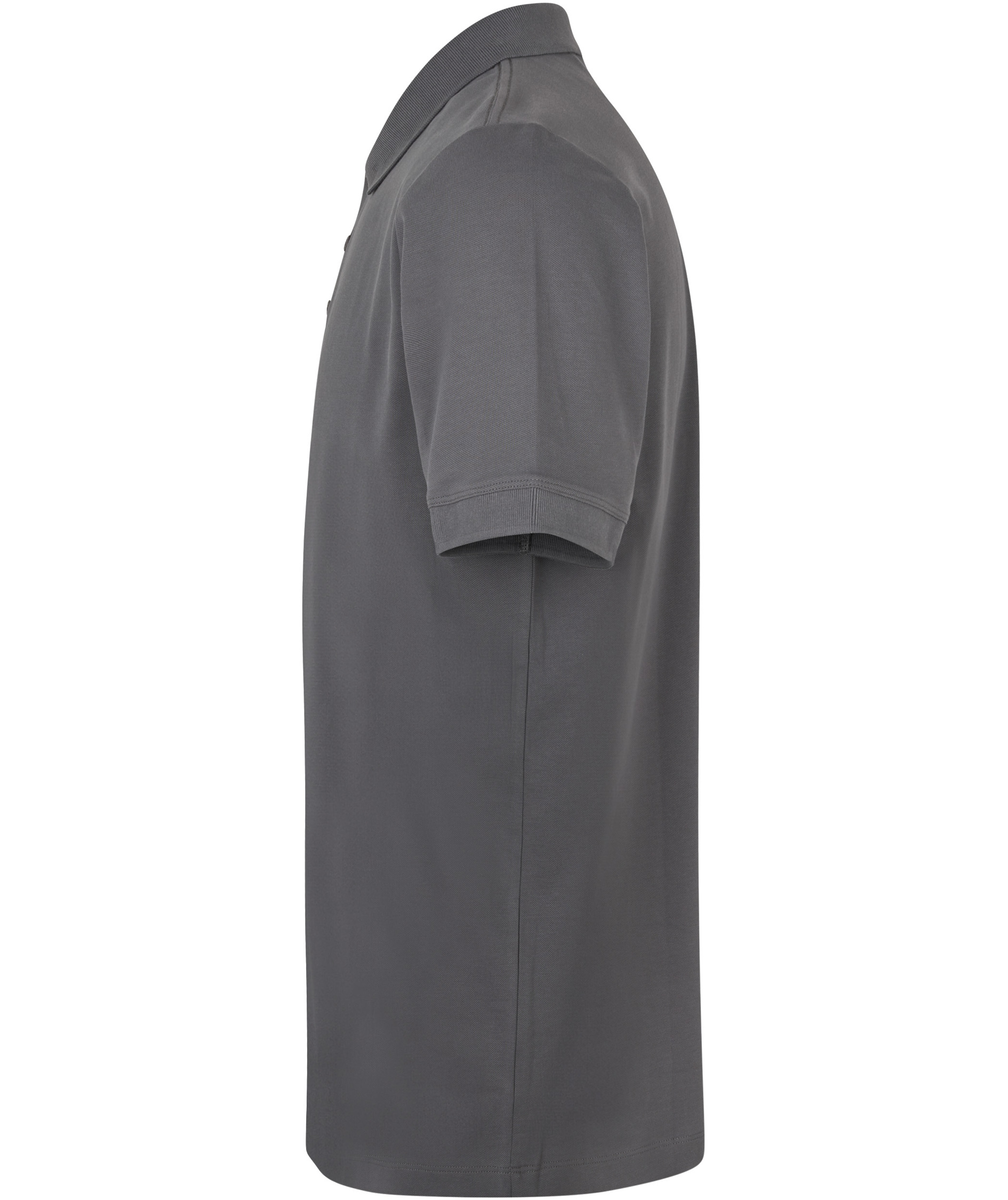 ID organic polo shirt, Silver Grey, large image number 2