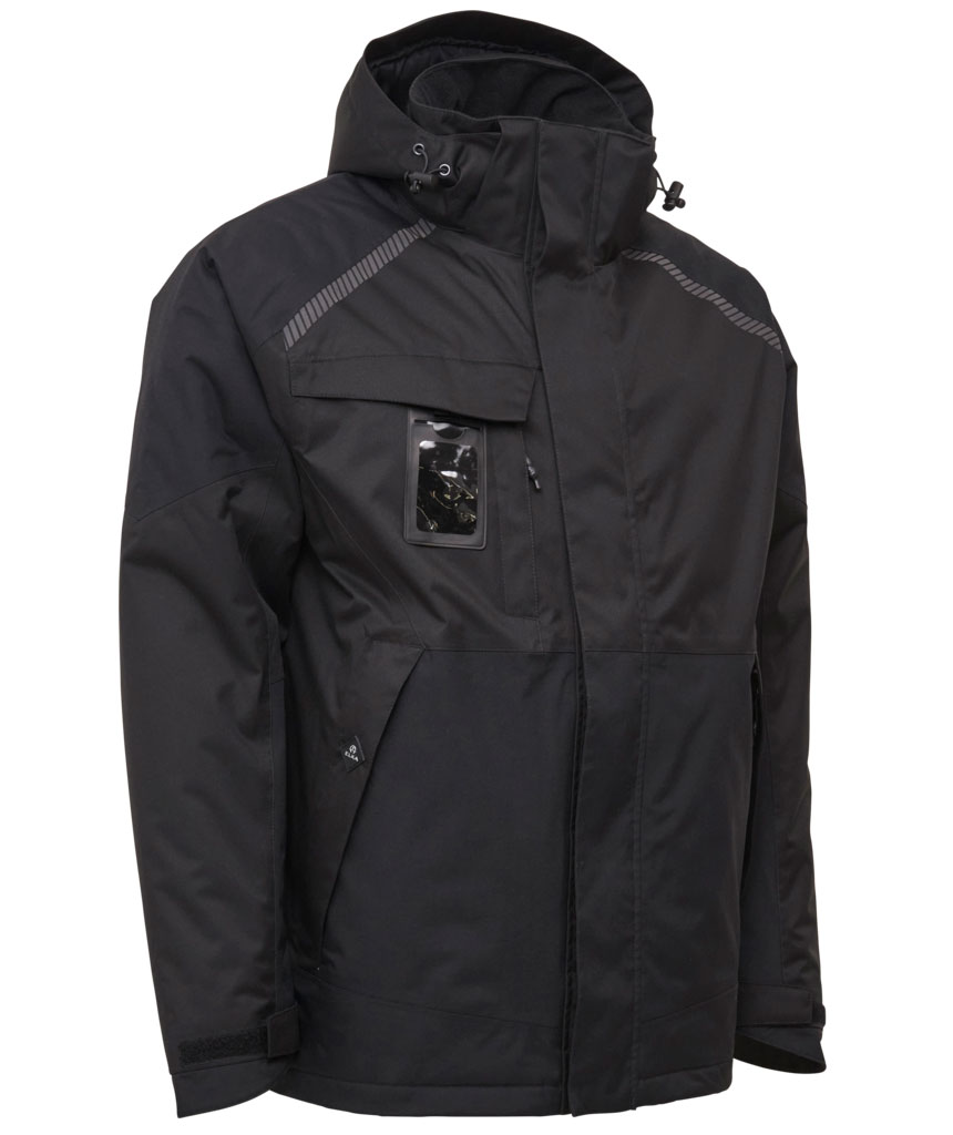ELKA Working Xtreme winter jacket full stretch, Black, large image number 0