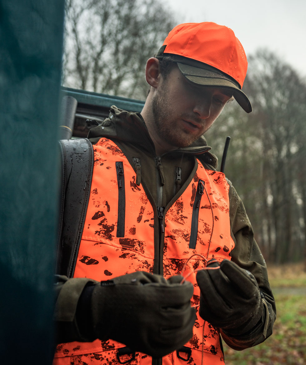 Seeland Trax Blaze vest, Orange Blaze InVis MPC, large image number 6