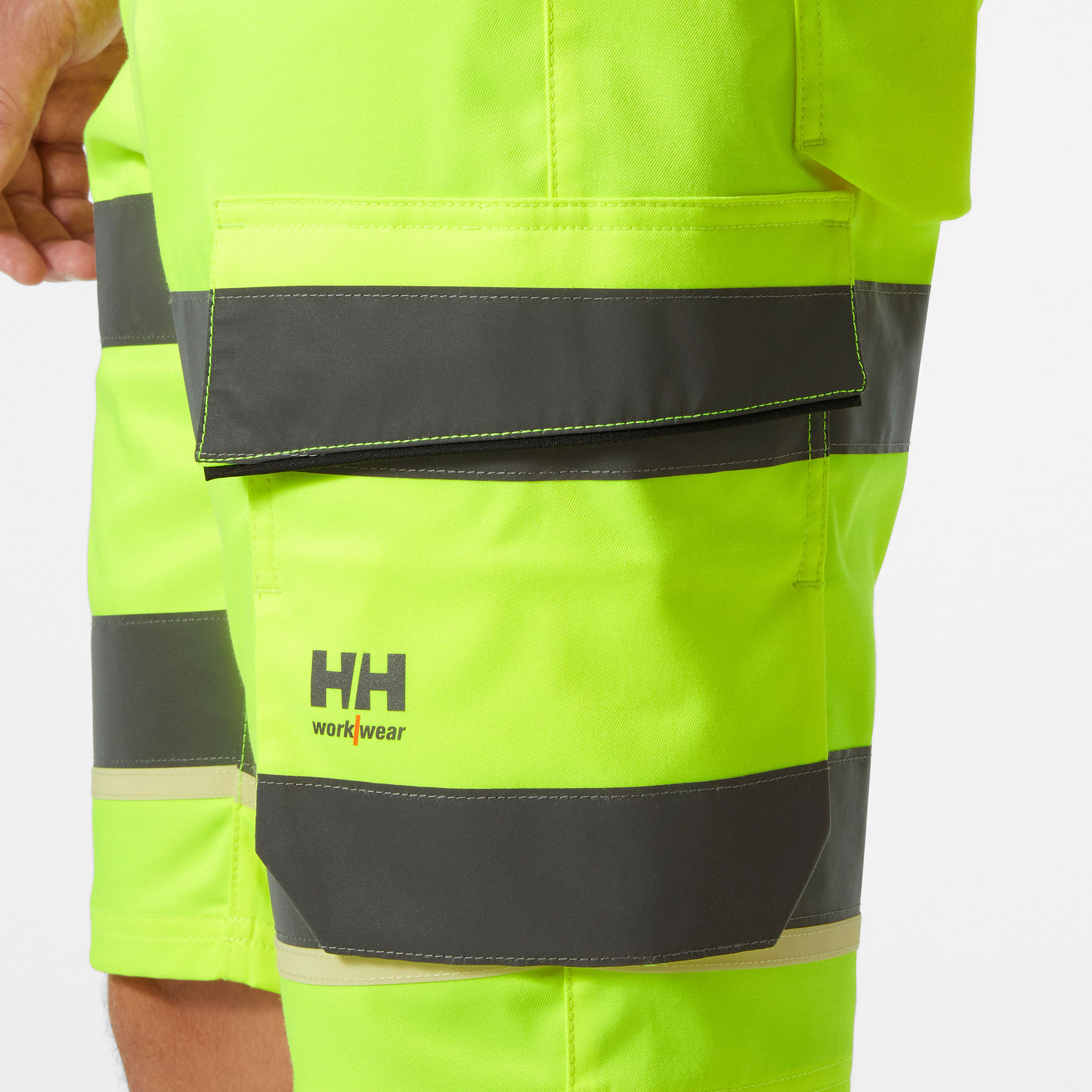 Helly Hansen UC-ME cargoshorts, Hi-vis Gul/Ebony, large image number 5