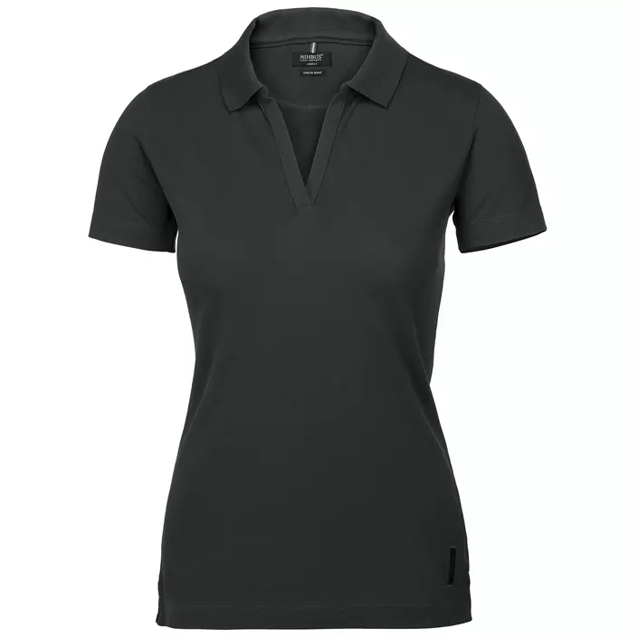 Nimbus Harvard dame Polo T-skjorte, Charcoal, large image number 0