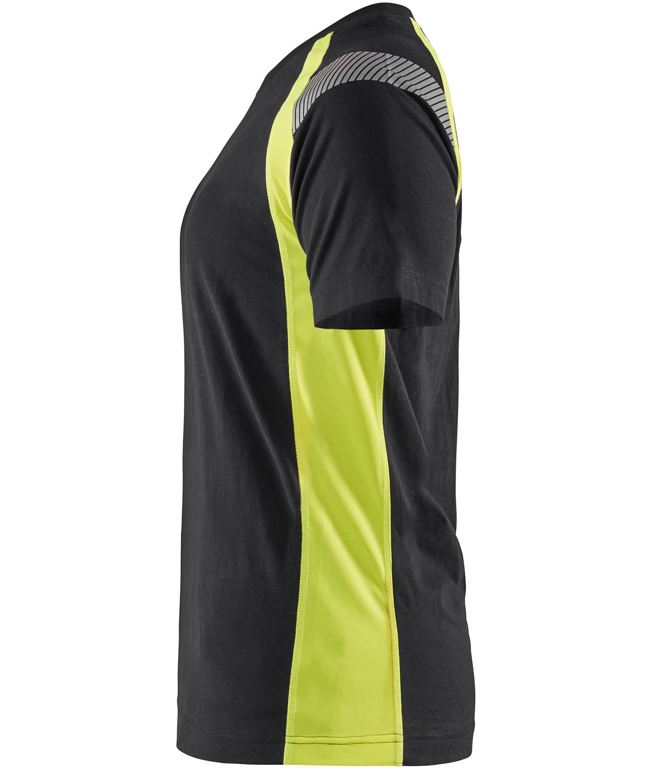 Bl&aring;kl&auml;der women's T-shirt, Black/Yellow, large image number 1