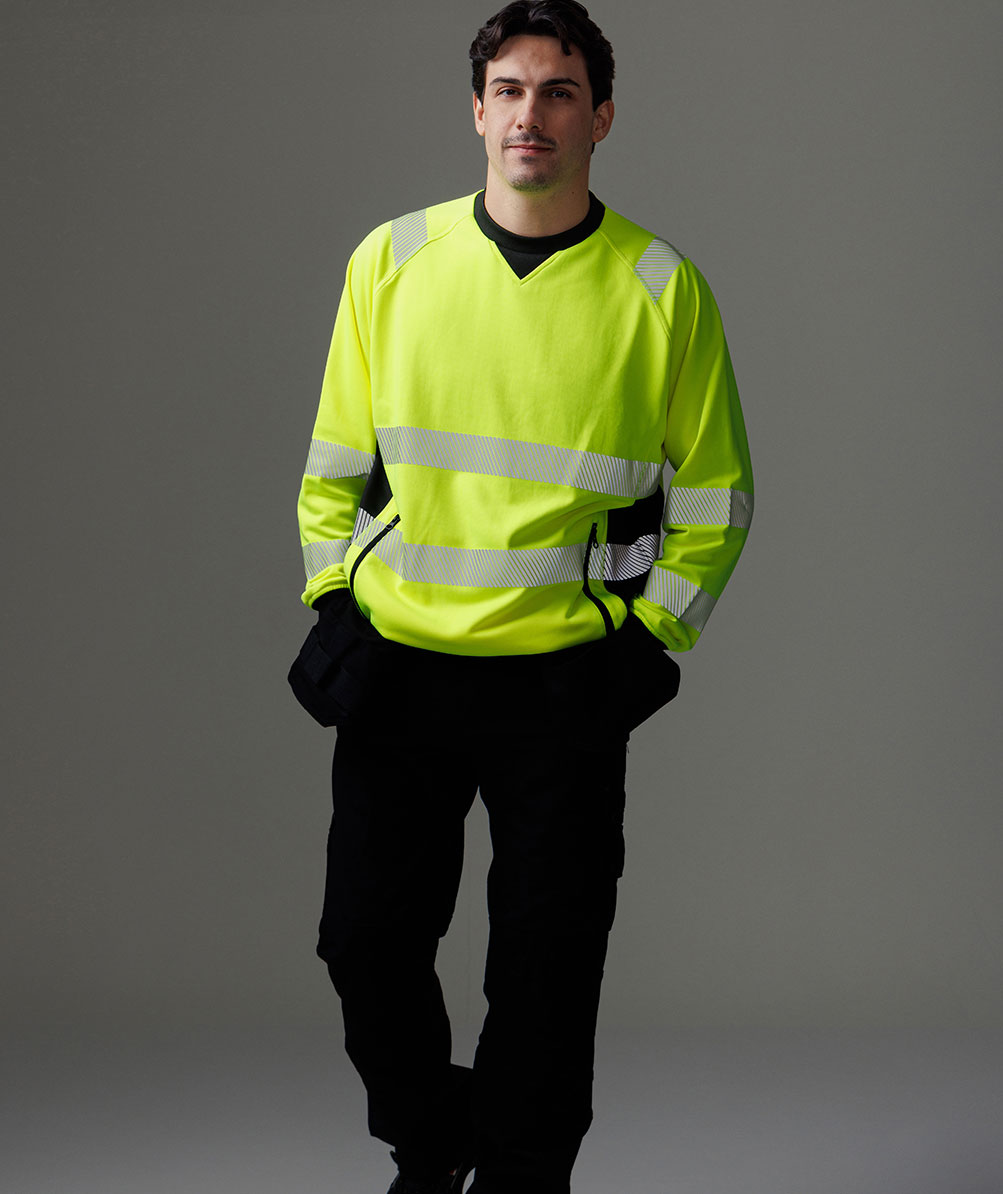 YOU Dalby sweatshirt, Safety gul