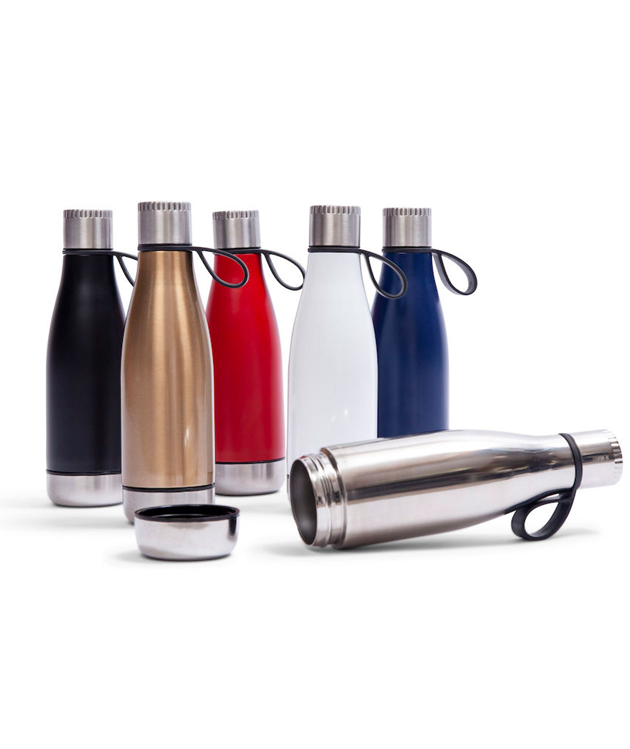 Lord Nelson Stahlflasche 0,45 L, Navy, Navy, large image number 1