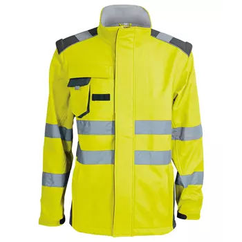 Elka Visible Xtreme 2-in-1 softshell jacket, Hi-Vis Yellow