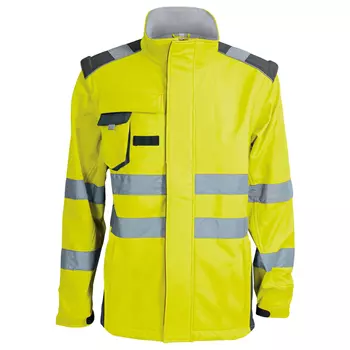 Elka Visible Xtreme 2-in-1 softshell jacket, Hi-Vis Yellow
