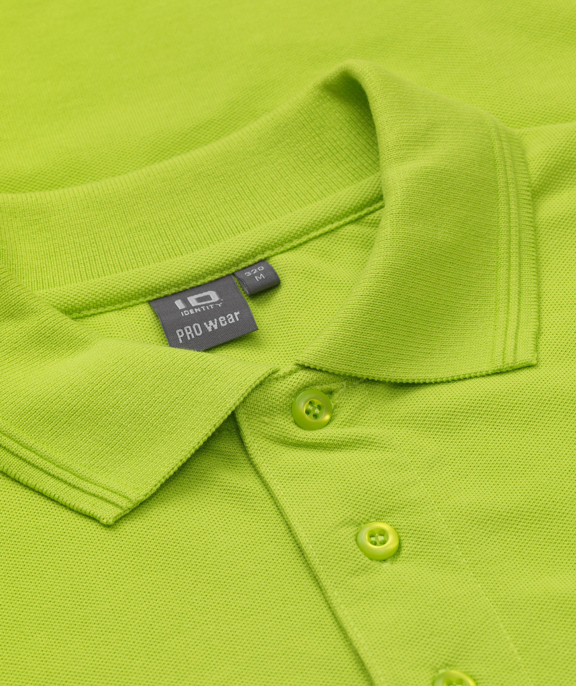 ID PRO Wear Poloshirt mit Brusttasche, Lime Gr&uuml;n, Lime Gr&uuml;n, large image number 3