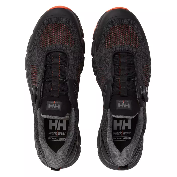 Helly Hansen WW Kensington Low boa work shoes O1, Black/Orange, large image number 2