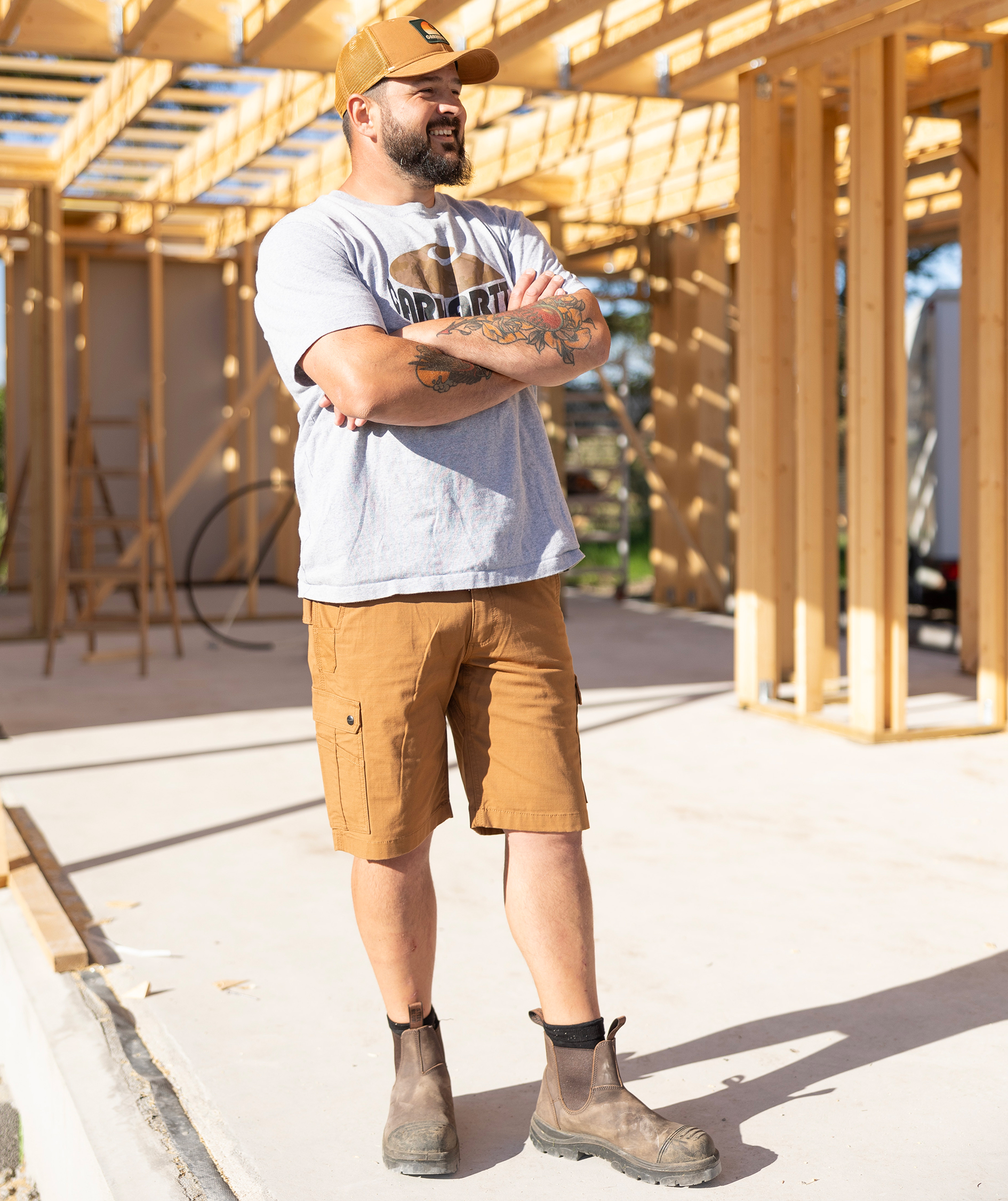 Carhartt Ripstop Cargoshorts, Carhartt Brown, large image number 1