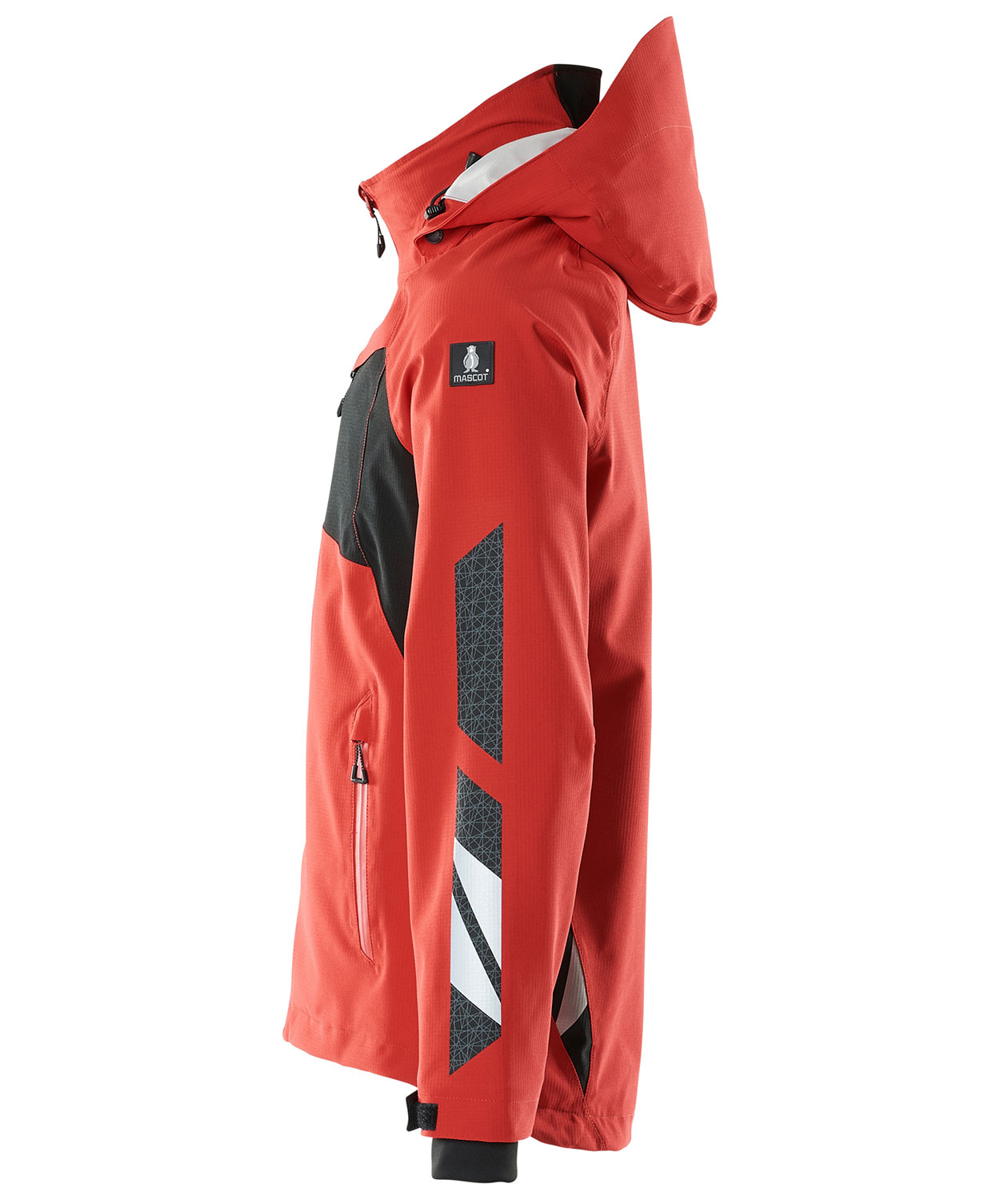 Mascot Accelerate skaljakke, Signalr&oslash;d/sort, large image number 3