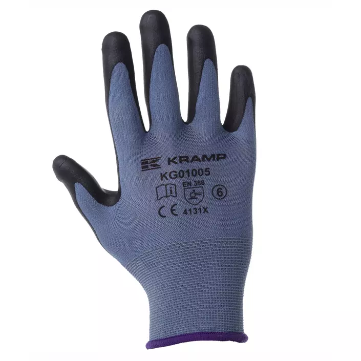 Kramp mounting gloves, Grey/Black, large image number 0