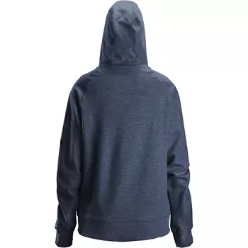 Snickers Logo women's hoodie with zipper 2877, Dark Navy Melange