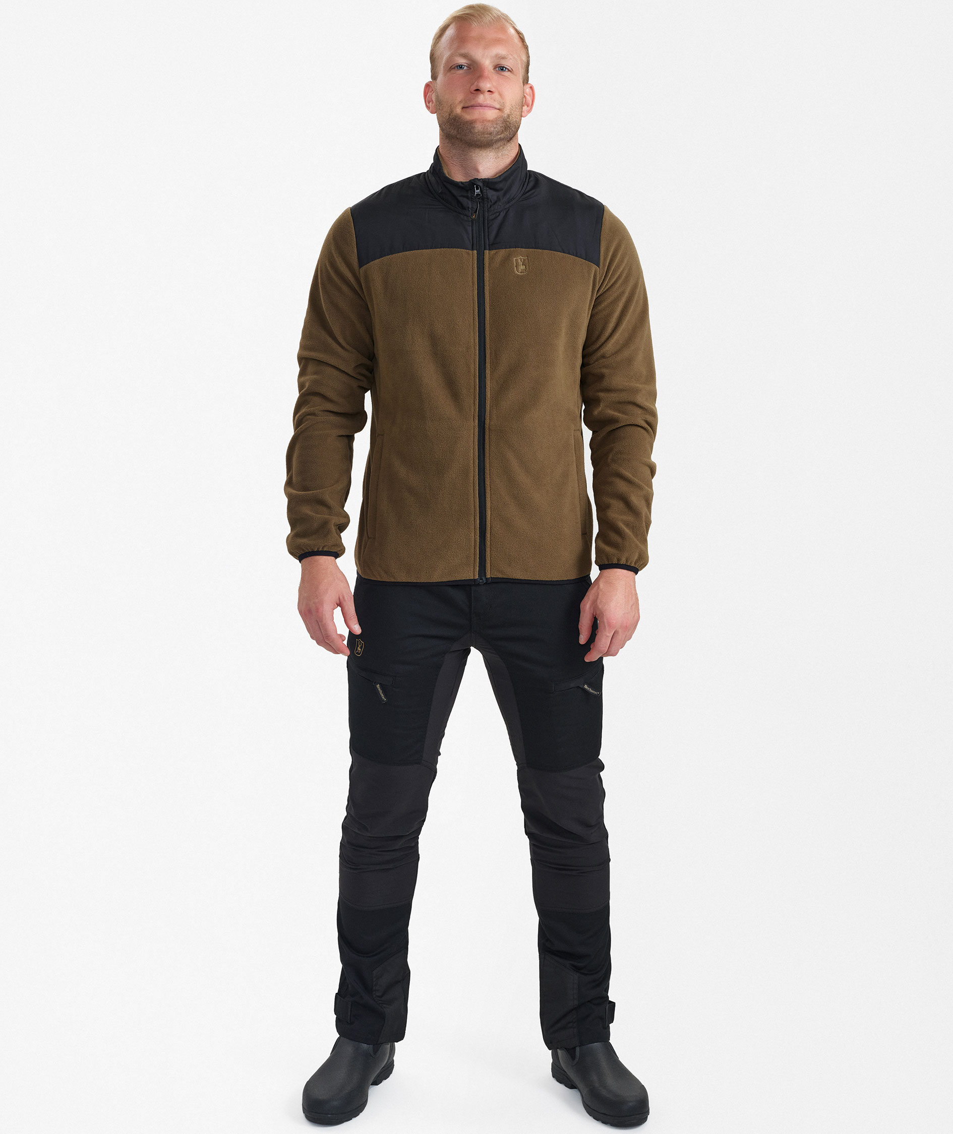 Deerhunter Northward fleece sweater, Hickory