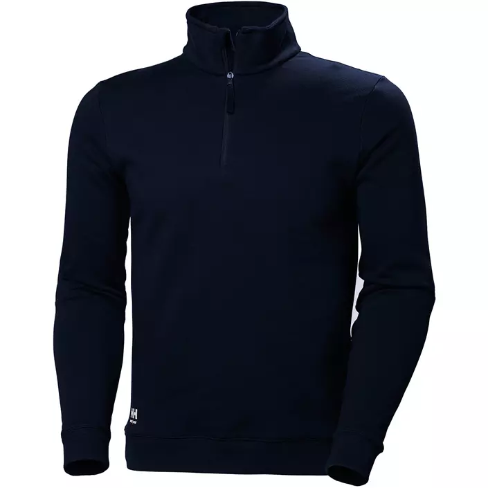 Helly Hansen Manchester sweatshirt half zip, Navy, large image number 0