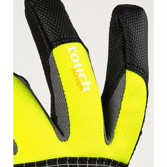 Tegera 9128 winter gloves, Black/Yellow, large image number 2