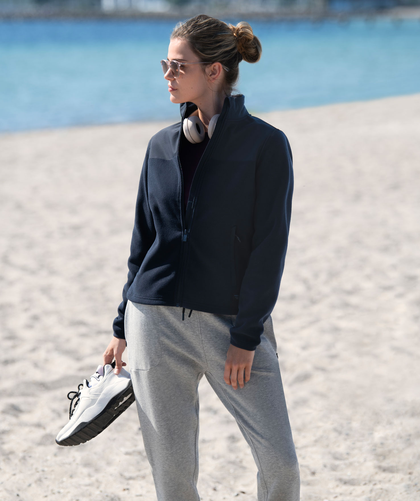 Nimbus Play Sedona fleecejacka dam, Black