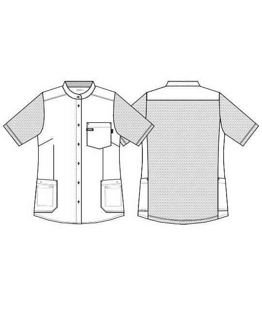 Kentaur short sleeved women's shirt, Dark Blue, large image number 3