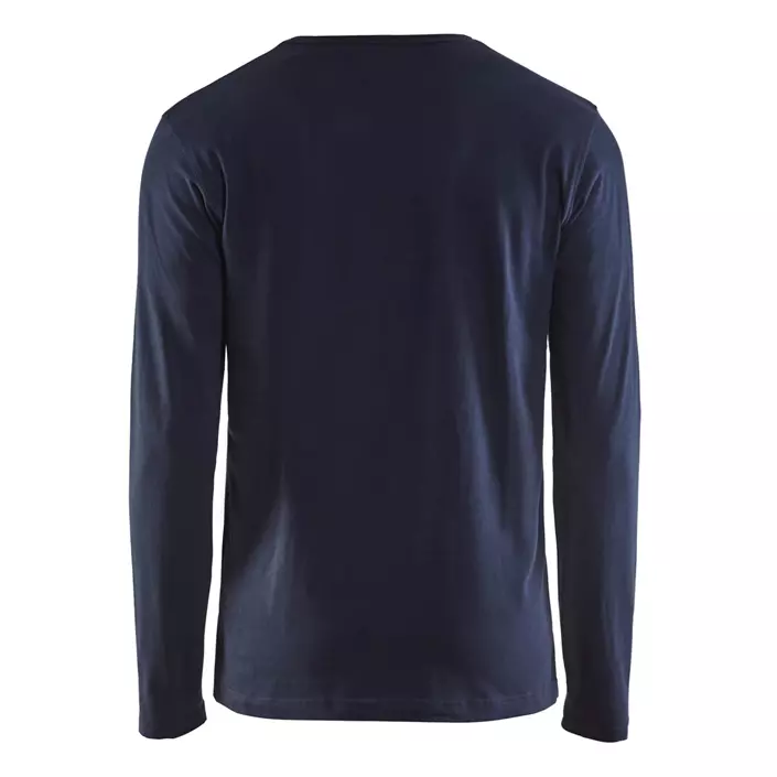 Blåkläder langærmet T-shirt, Dark Marine Blue, large image number 1
