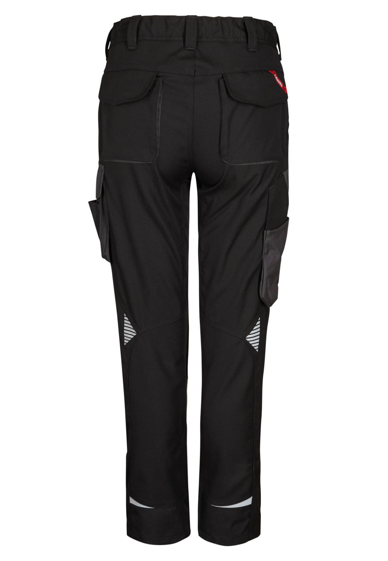 Engel Galaxy dame arbejdsbukser, Sort/Antracitgr&aring;