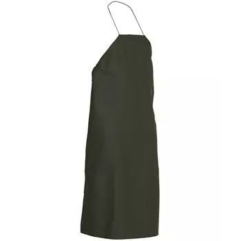 Elka bib apron, Olive Green