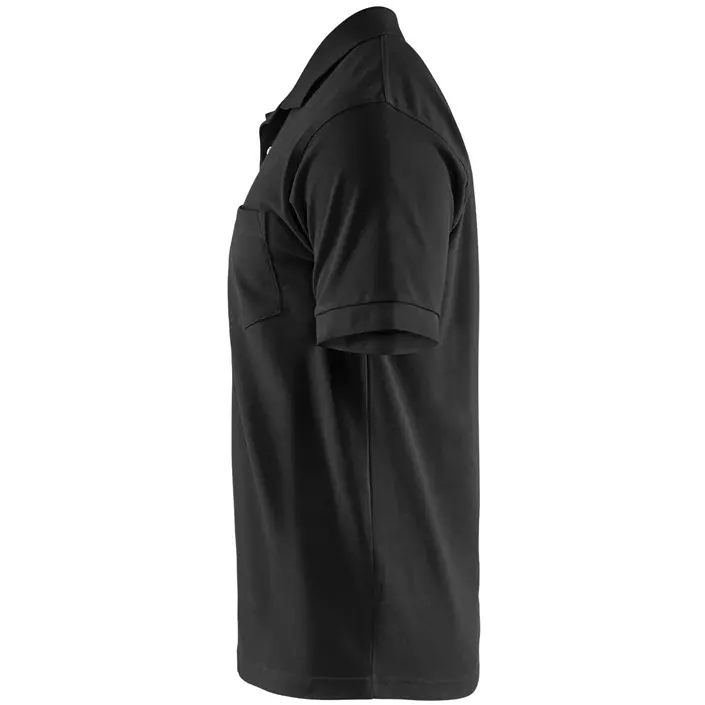 Blåkläder poloshirt, Black, large image number 3