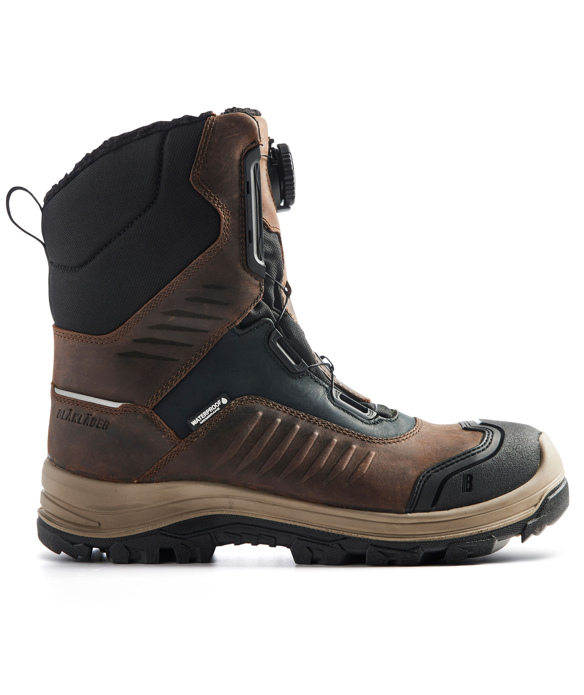 Blaklader Storm winter safety boots S3 Brown Black