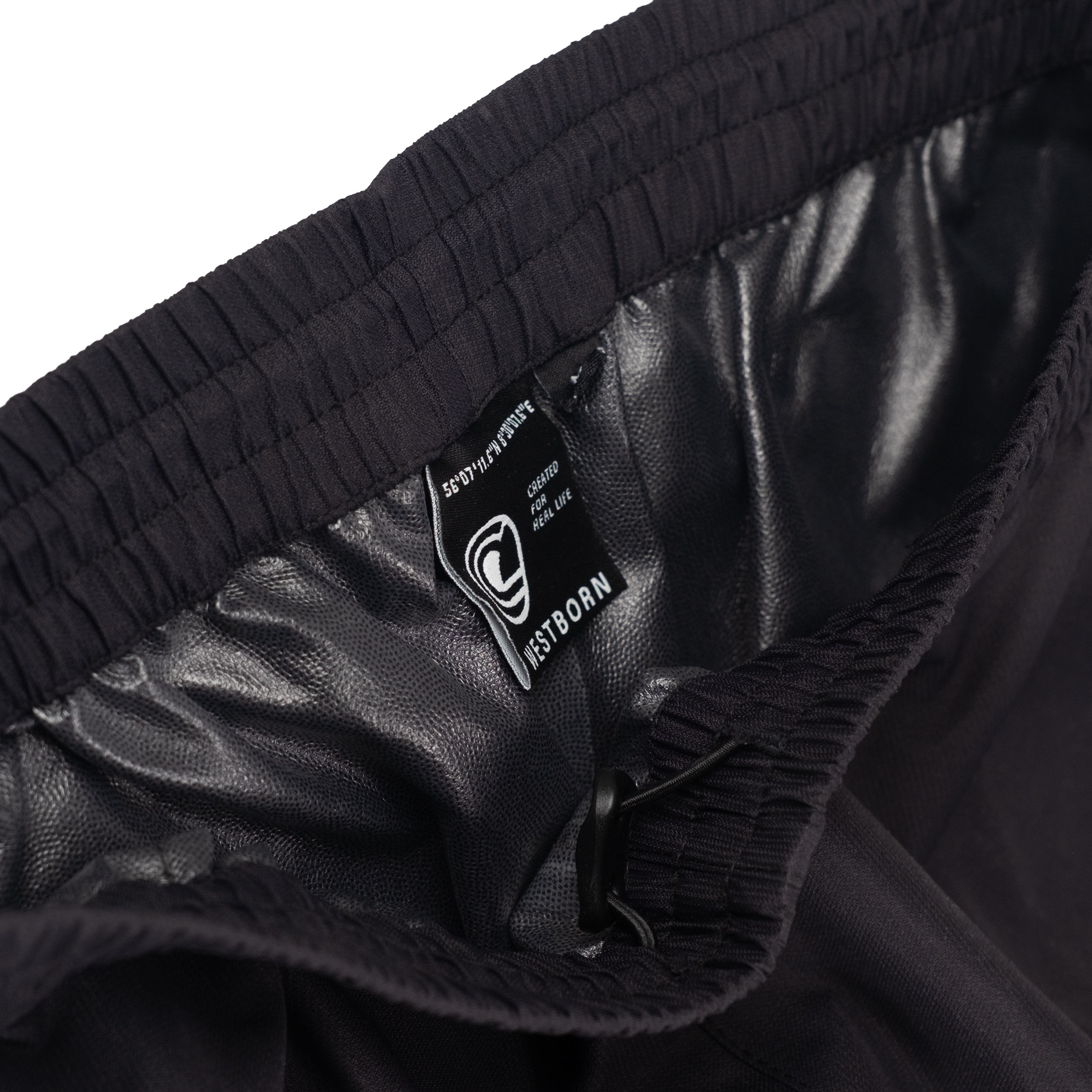 Westborn rain trousers, Black, large image number 3