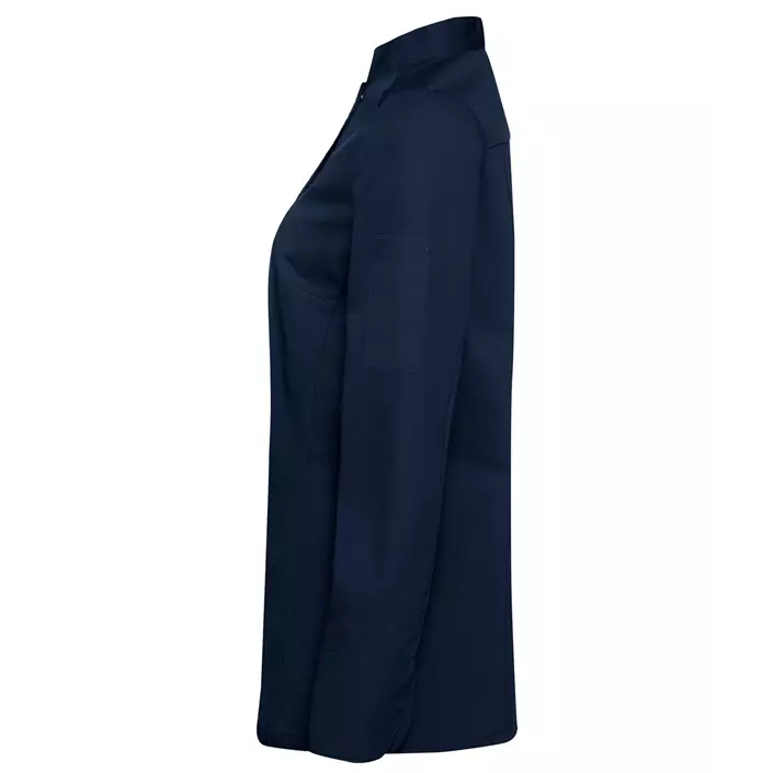 Segers slim fit women's chefs shirt, Marine Blue, large image number 3