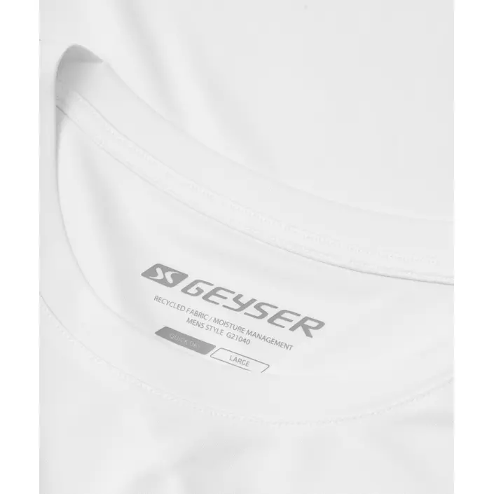 GEYSER Essential interlock T-shirt, Vit, large image number 3