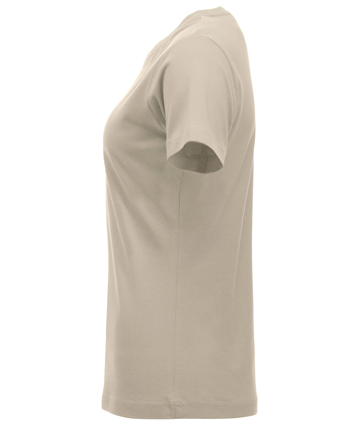 Clique New Classic T-shirt dam, Ljus Khaki, large image number 1