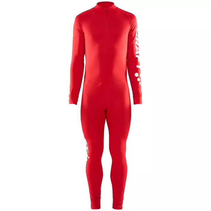 Craft ADV Nordic Ski Club baselayer suit, Bright red, large image number 0