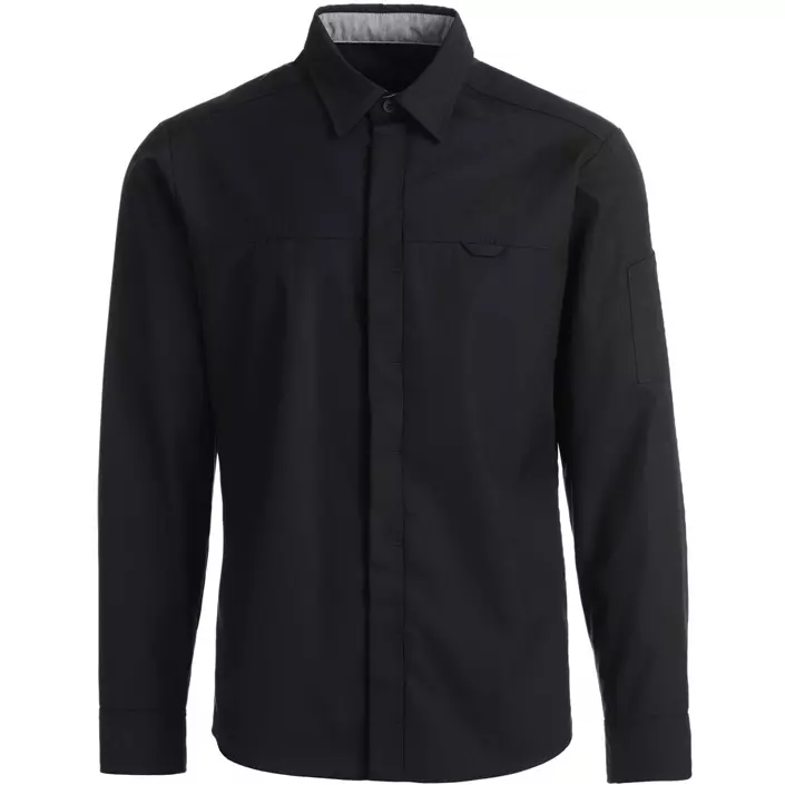 Kentaur modern fit server shirt, Black, large image number 0