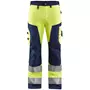 Blåkläder dame arbeidsbukse, Hi-vis gul/marineblå Blåkläder dame arbeidsbukse, Hi-vis gul/marineblå