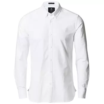 Nimbus Rochester Slim Fit Oxford Hemd, Weiß
