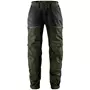 Fristads Outdoor Carbon semistretch women's trousers, Army Green/Black