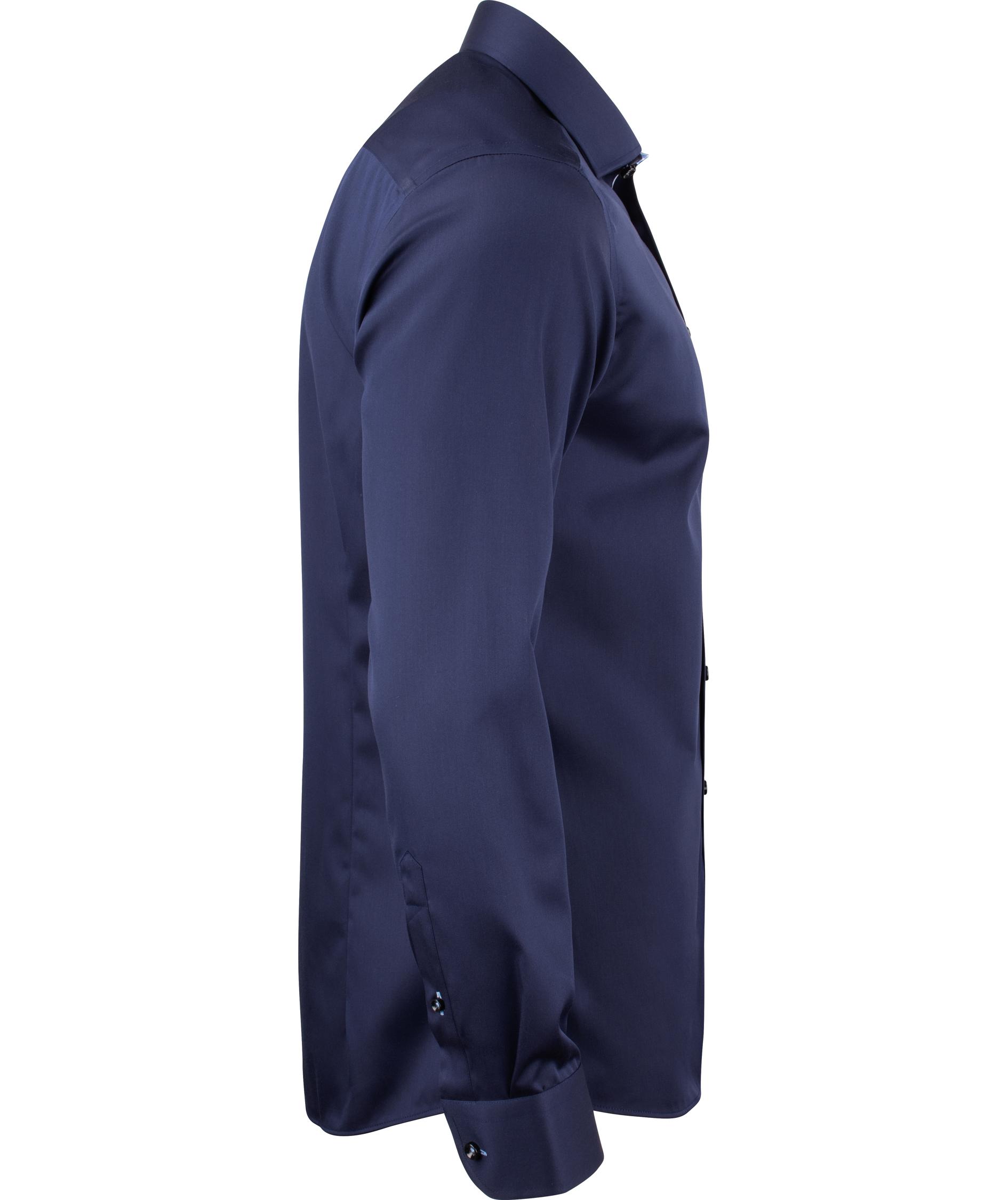 J. Harvest & Frost Twill Red Bow 20 regular fit shirt, Navy/Sky Blue, large image number 2