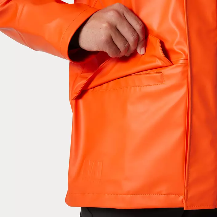 Helly Hansen Gale regnjakke, Mørk Orange, large image number 6