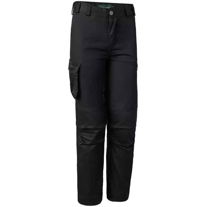 Deerhunter Youth Traveler trousers for kids, Black, large image number 0