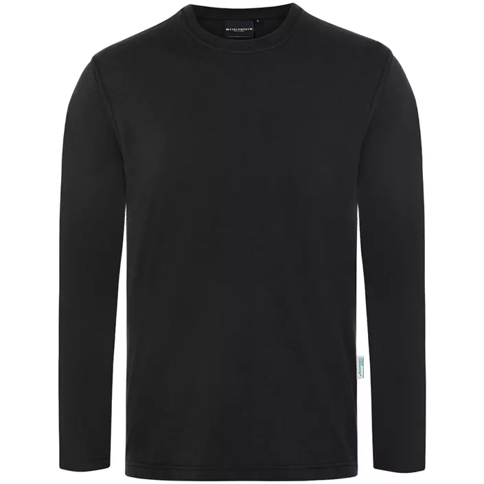 Karlowsky Casual-Flair langermet T-skjorte, Black, large image number 0