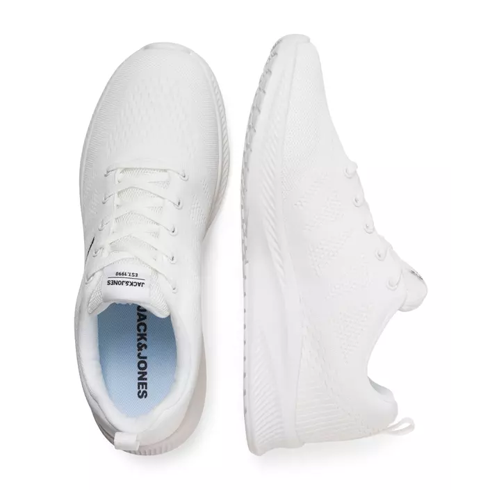 Jack & Jones JFWCROXLEY mesh sneakers, Bright White, large image number 3