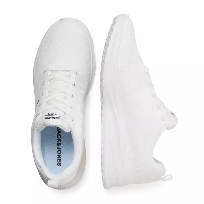 Jack & Jones JFWCROXLEY mesh sneakers, Bright White, large image number 3
